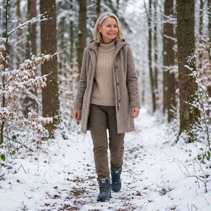 Montela – Chaussures Orthopédiques d'Hiver Bleues