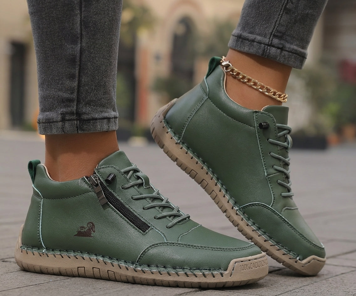 Flora – Chaussures Orthopédiques Confort à Fermeture Éclair