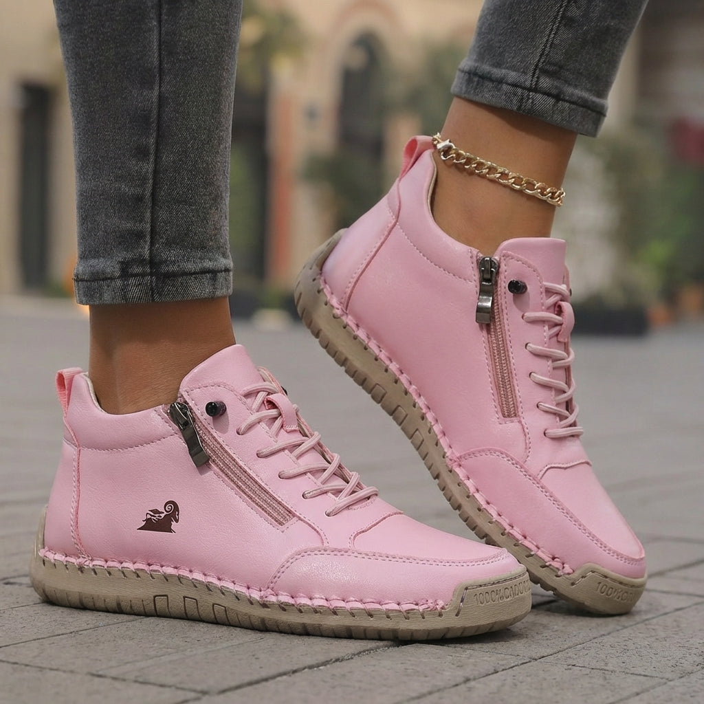 Flora – Chaussures Orthopédiques Confort à Fermeture Éclair