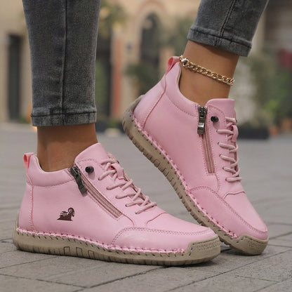 Flora – Chaussures Orthopédiques Confort à Fermeture Éclair