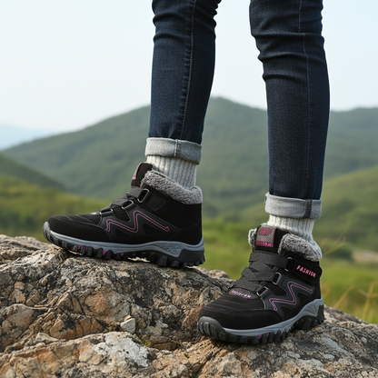 Montela – Chaussures Orthopédiques d'Hiver Roses