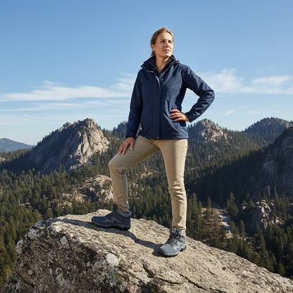 Montela – Chaussures Orthopédiques d'Hiver Bleues