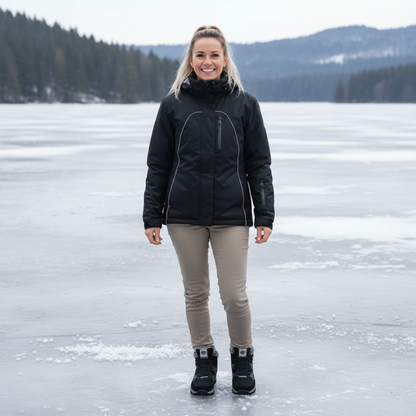 Montela – Chaussures Orthopédiques d'Hiver Noires