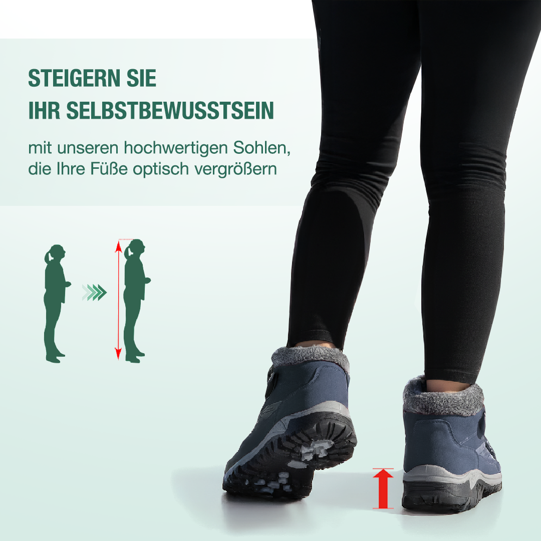 Montela – Chaussures Orthopédiques d'Hiver Bleues
