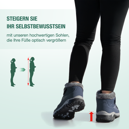 Montela – Chaussures Orthopédiques d'Hiver Bleues