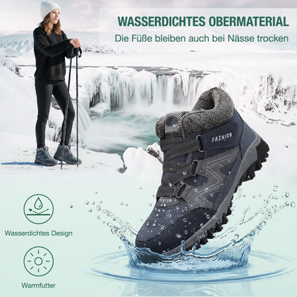 Montela – Chaussures Orthopédiques d'Hiver Bleues