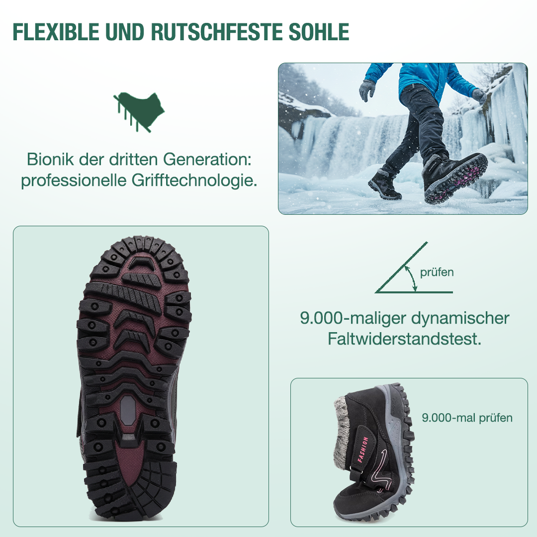 Montela – Chaussures Orthopédiques d'Hiver Roses