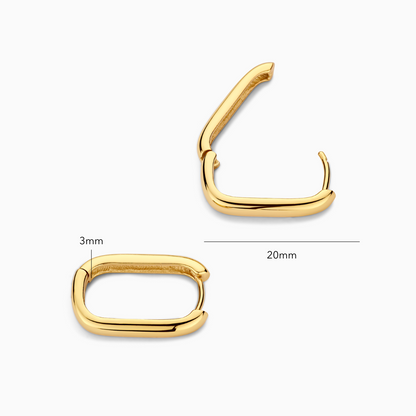 Boucles d'oreilles cercle Icon | Or