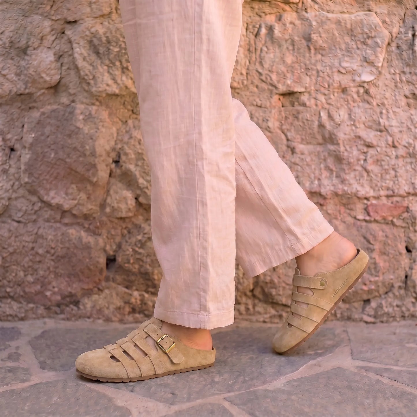 Veluria – Mules Orthopédiques Confort 100% Véganes