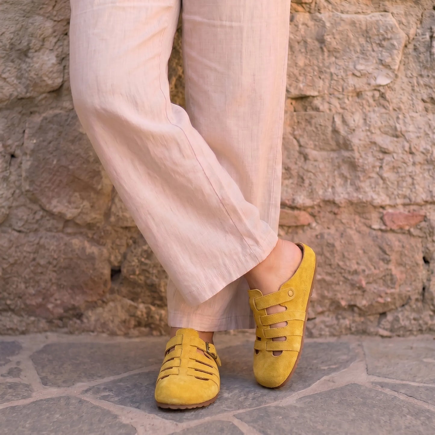 Veluria – Mules Orthopédiques Confort 100% Véganes