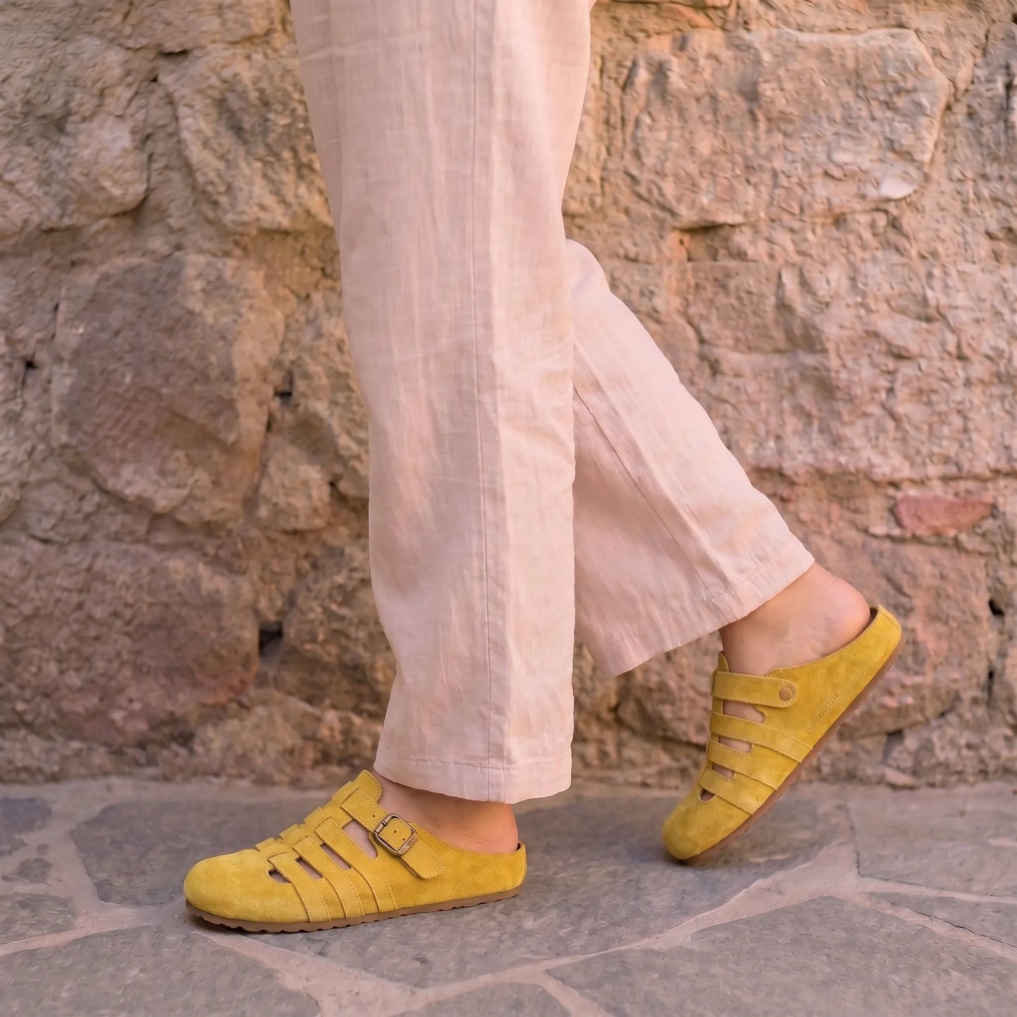 Veluria – Mules Orthopédiques Confort 100% Véganes