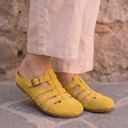 Veluria – Mules Orthopédiques Confort 100% Véganes
