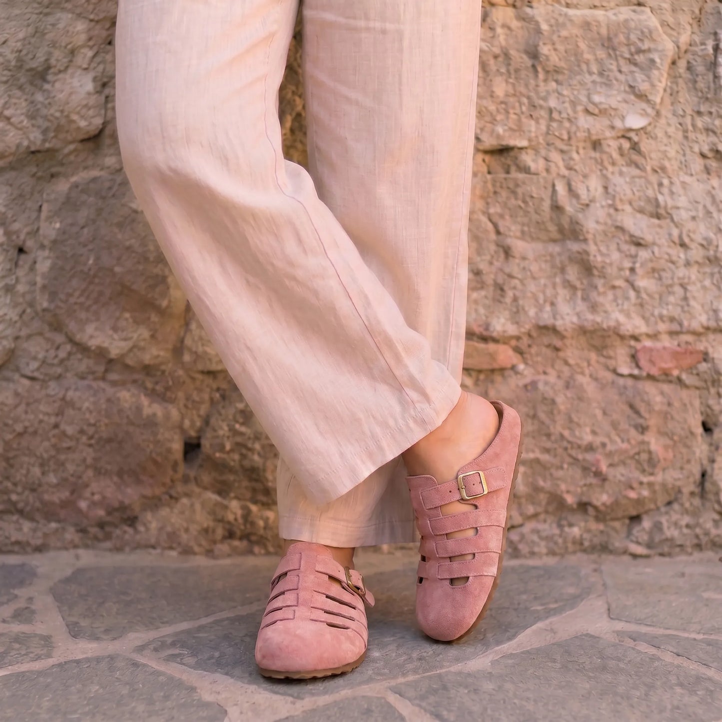 Veluria – Mules Orthopédiques Confort 100% Véganes