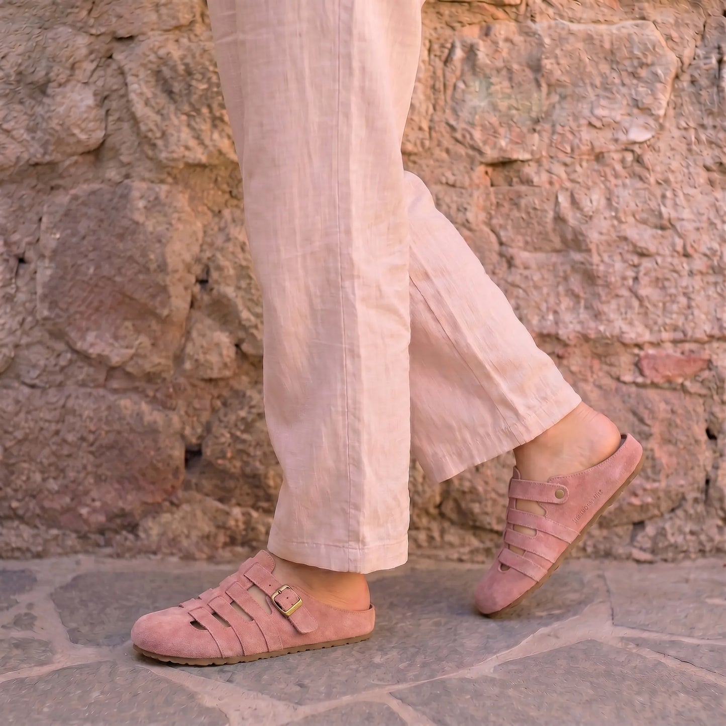 Veluria – Mules Orthopédiques Confort 100% Véganes