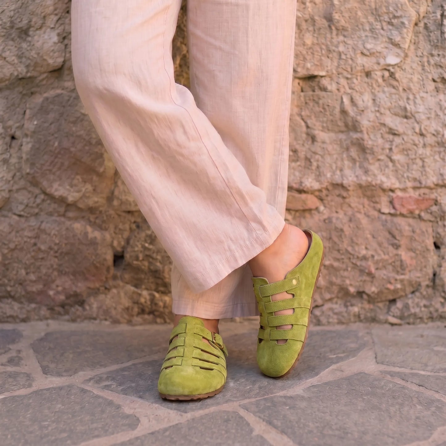 Veluria – Mules Orthopédiques Confort 100% Véganes