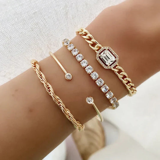 Set de Bracelets Domitia Calvina | Or