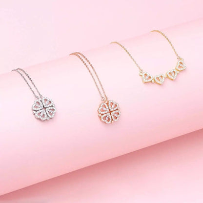 Collier Cœur Porte-Bonheur